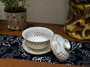青花玲珑茶具价格 厂家 图片