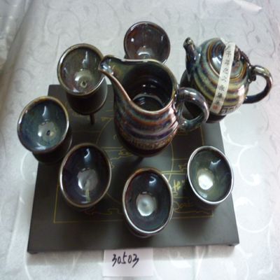 窑变釉茶具 高档礼品茶具 8件套功夫茶具 - 窑变釉茶具 高档礼品茶具 8件套功夫茶具厂家 - 窑变釉茶具 高档礼品茶具 8件套功夫茶具价格 - 德化县昌晟陶瓷店 - 