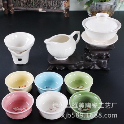 【厂家直销冰裂茶具 特价冰裂茶具 创意冰裂茶具 新款冰裂茶具】价格,厂家,图片,茶具套装,德化县雄美陶瓷工艺厂-