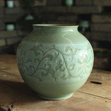 龙泉青瓷 现代客厅的艺术点缀与文化传承