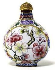 画珐琅梅花图鼻烟壶 市场行情、价值解析与收藏展望